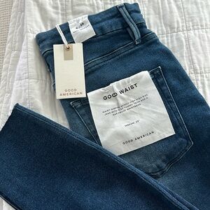 NWT, Good American jeans “Good Waist”